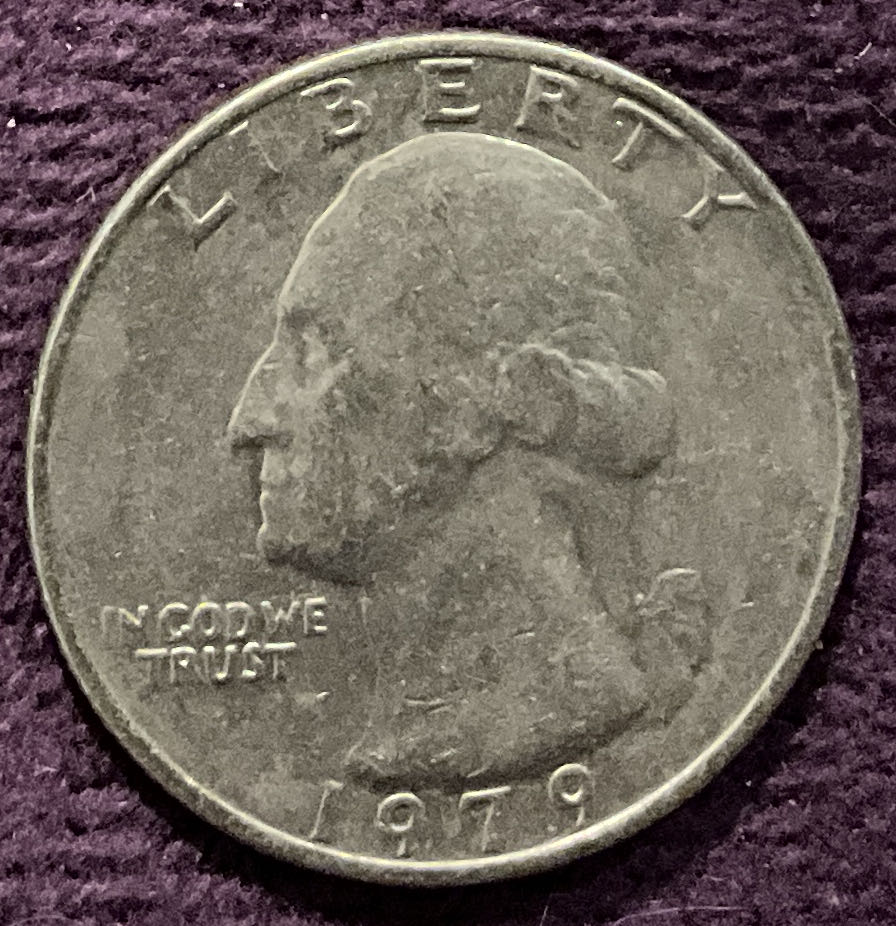 Quarter Washington 1979 10  coin collectible - Main Image 3