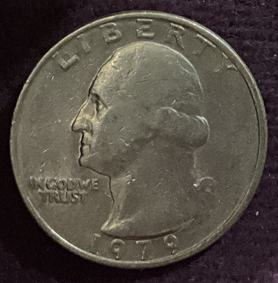 Quarter Washington 1979 11  coin collectible - Main Image 3