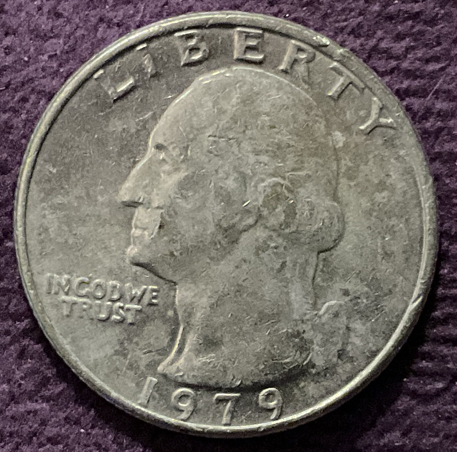 Quarter Washington 1979 12  coin collectible - Main Image 3