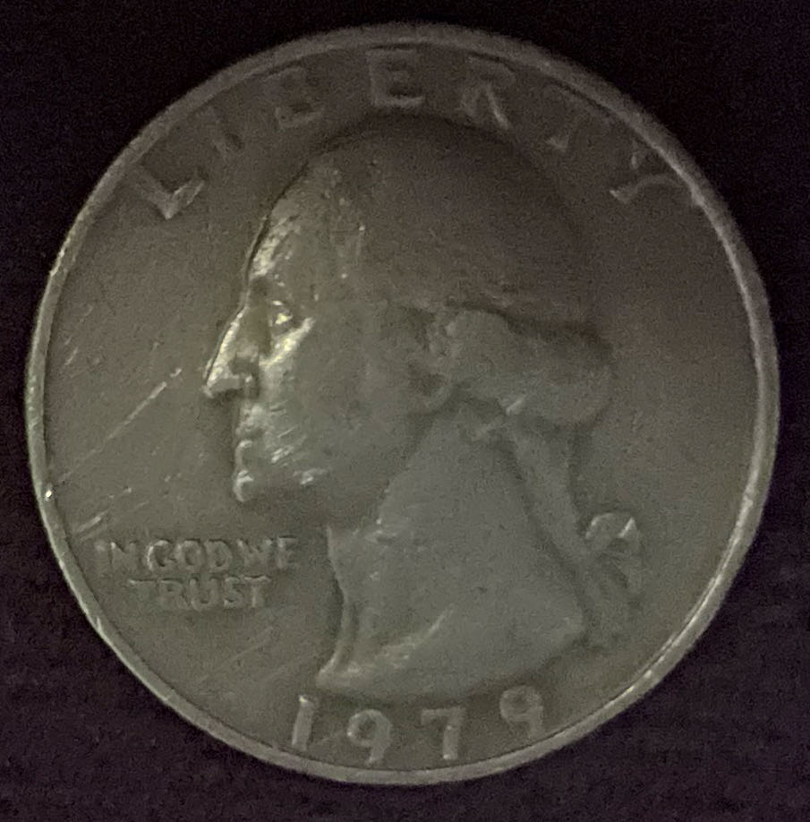 Quarter Washington 1979 13  coin collectible - Main Image 3