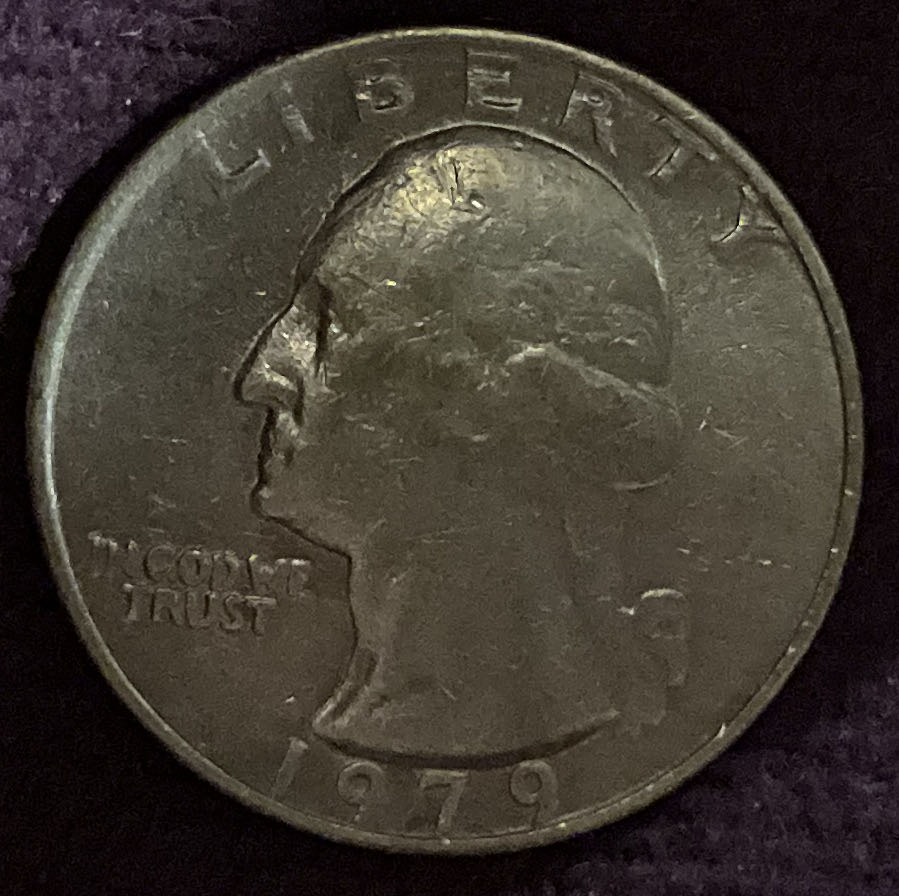 Quarter Washington 1979 15  coin collectible - Main Image 3