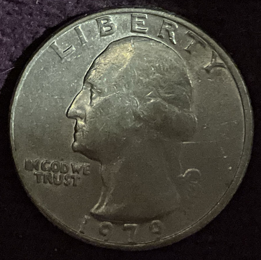 Quarter Washington 1979 16  coin collectible - Main Image 3