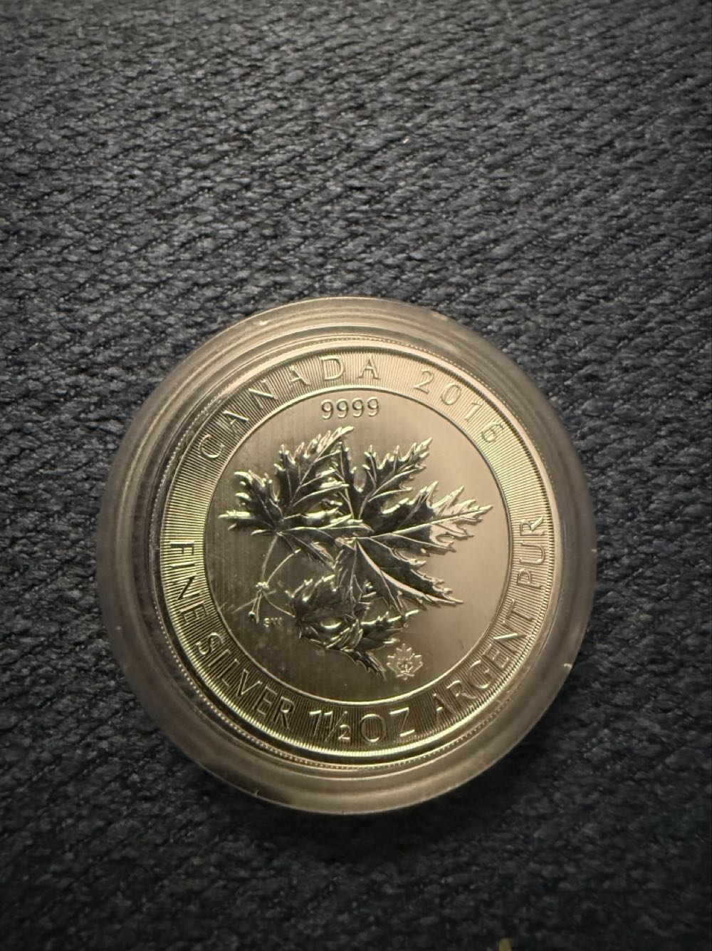 Canada 5 Dollar Silver Maple Leaf 2015  coin collectible - Main Image 2