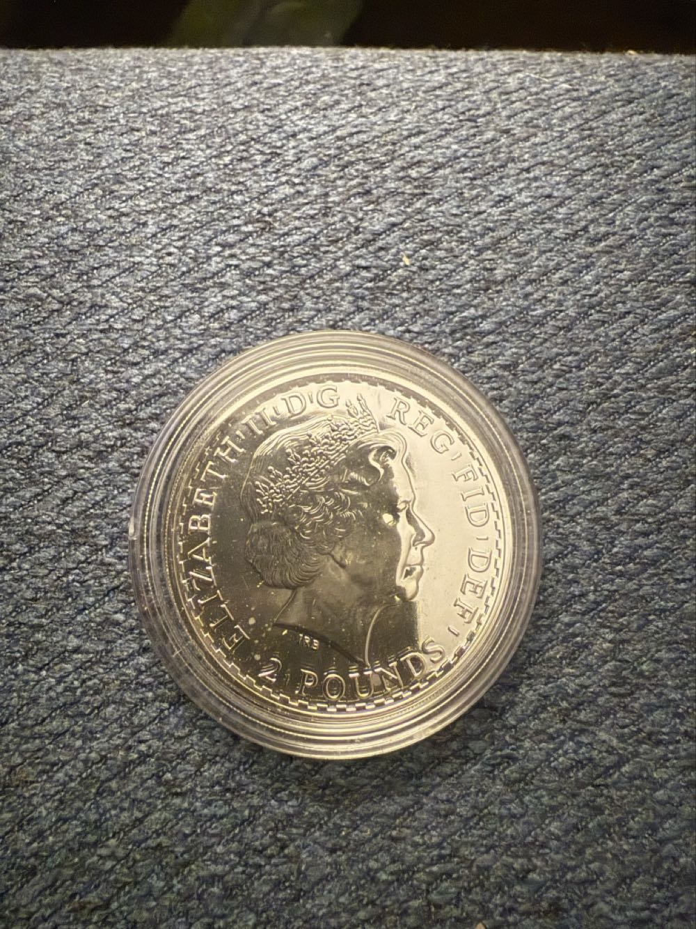 Britania 1oz Silver 2 Pounds  coin collectible - Main Image 2