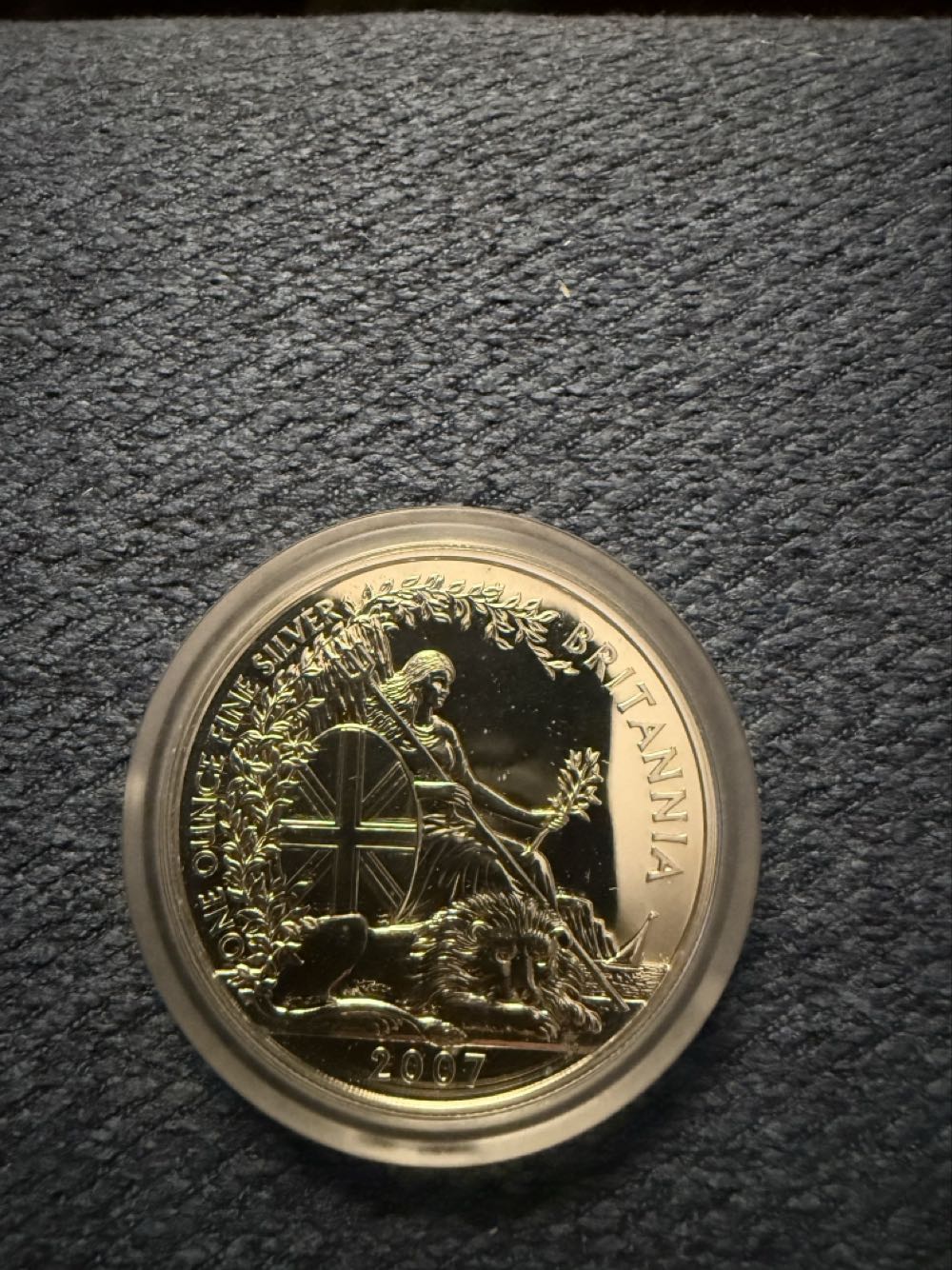 Britania 1oz Silver 2 Pounds  coin collectible - Main Image 1