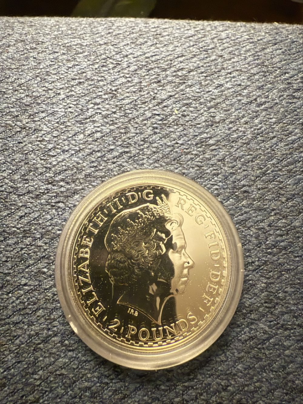 Britania 1oz Silver 2 Pounds  coin collectible - Main Image 2