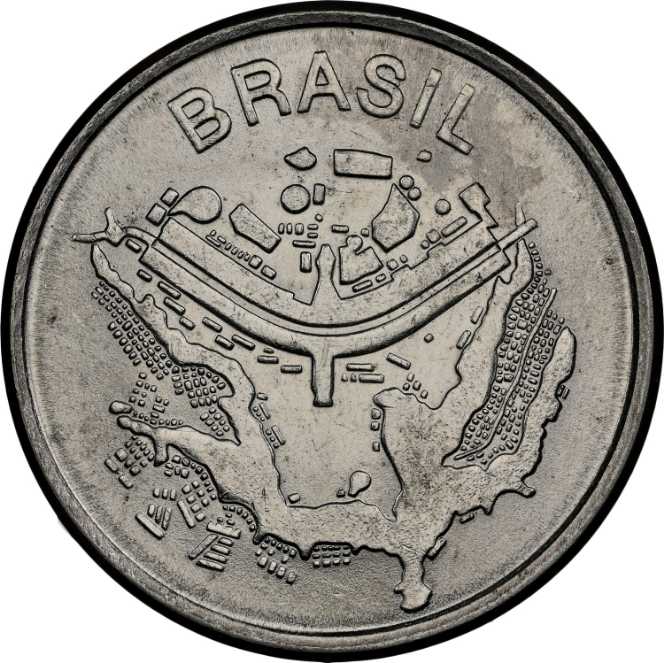 Brazil (1984) - 50 Cruzeiros [Cr$]  coin collectible - Main Image 2