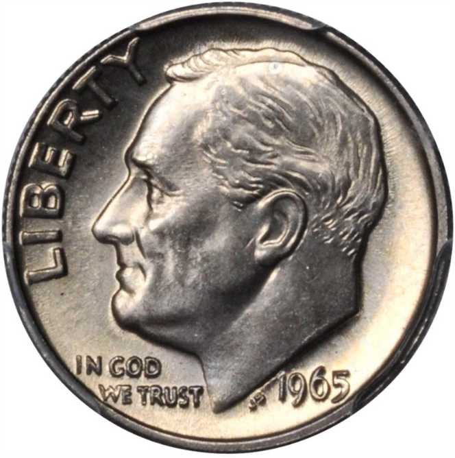 USA (1965) - One Dime [US$]  coin collectible - Main Image 2