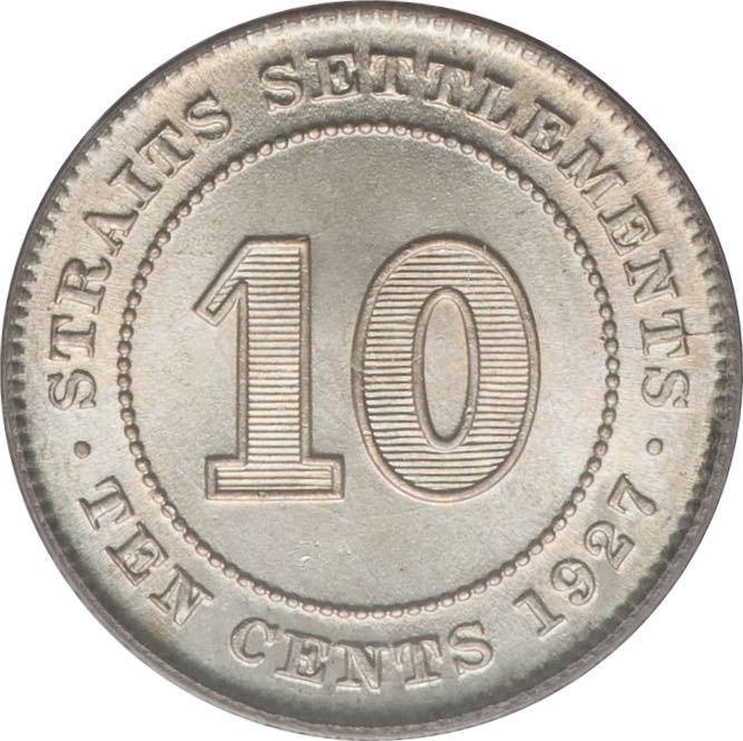 ¢10 | 1918 Straits  coin collectible - Main Image 2