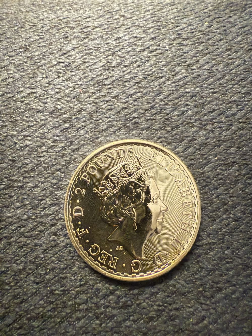 Britania 1oz Silver 2 Pounds 2022  coin collectible - Main Image 2