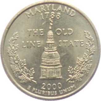 USA (2000) - Quarter Dollar [US$]  coin collectible - Main Image 2