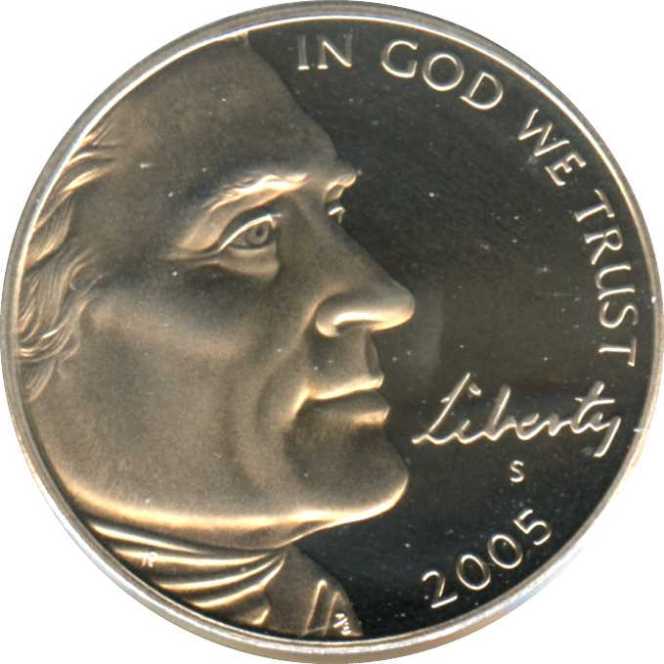 USA (2005) - Five Cents [US$]  coin collectible - Main Image 2