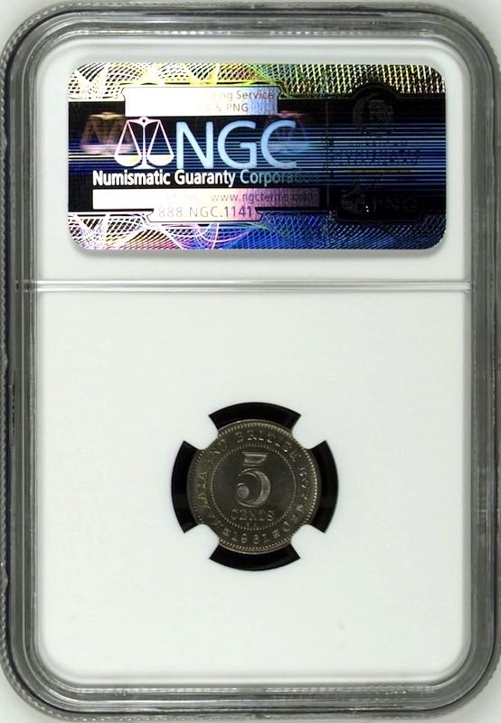 ¢5 | 1957KN Malaya NGC  coin collectible - Main Image 4