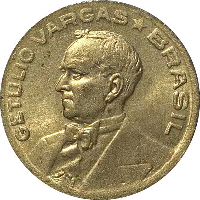 Brazil (1944) - 10 Centavos [Cr$]  coin collectible - Main Image 2