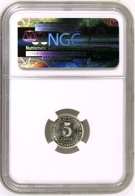 ¢5 | 1939 Malaya  coin collectible - Main Image 4