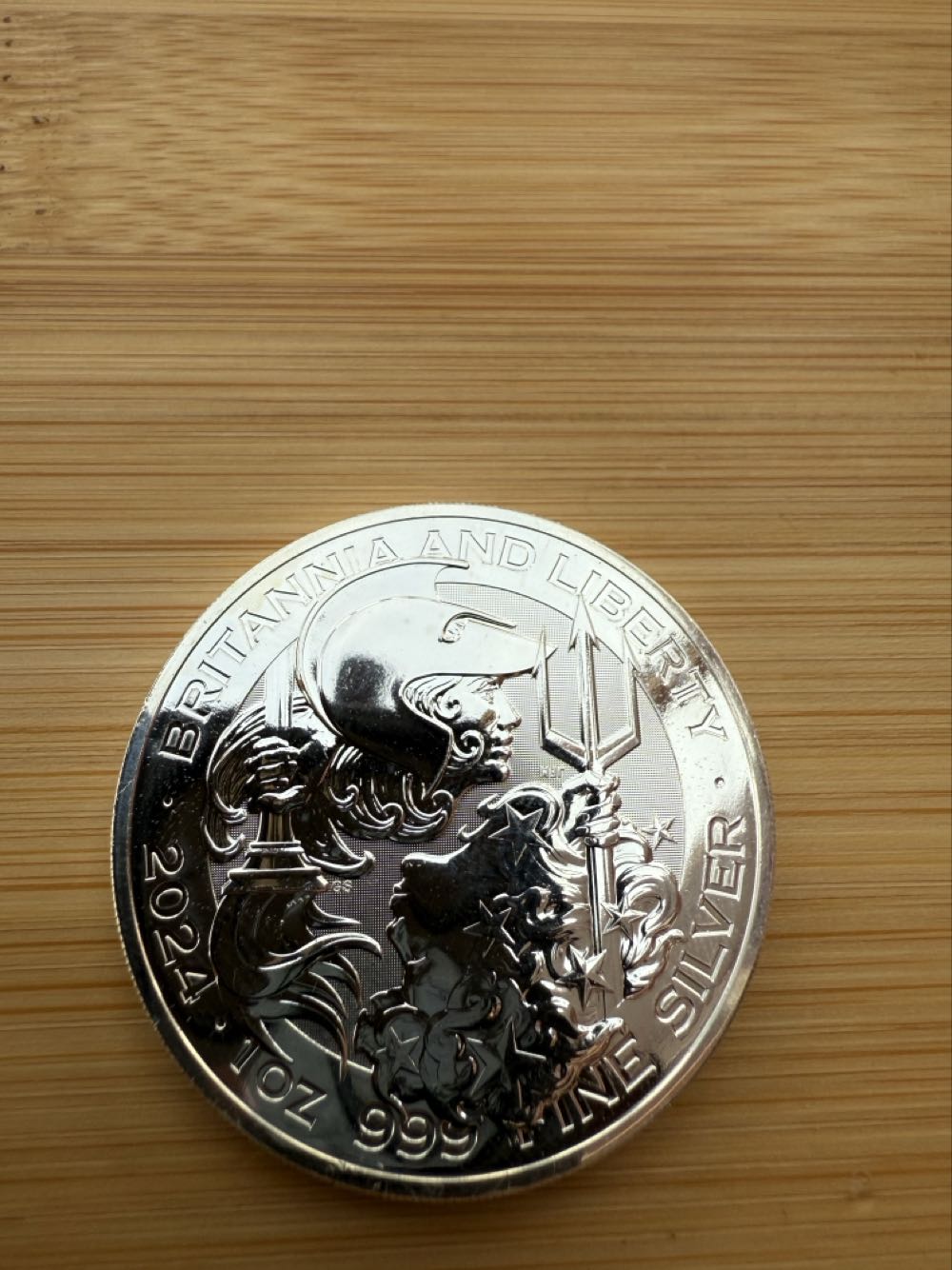 Britania And Liberty £2 Silver 2024  coin collectible - Main Image 2