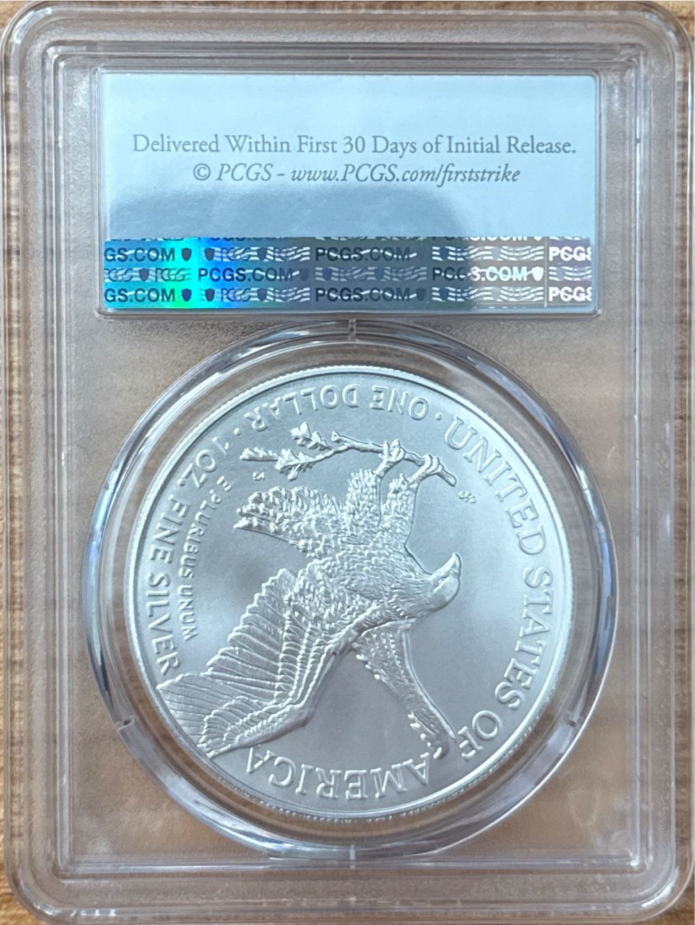 2024 American Silver Eagle Star Privy MS70  coin collectible - Main Image 2