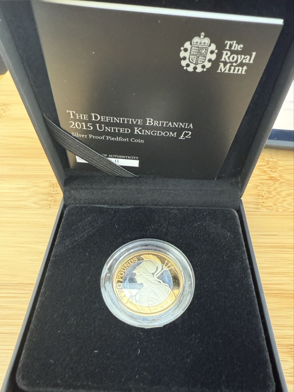 Britania The Definitive Britania UK £2 2015  coin collectible - Main Image 2