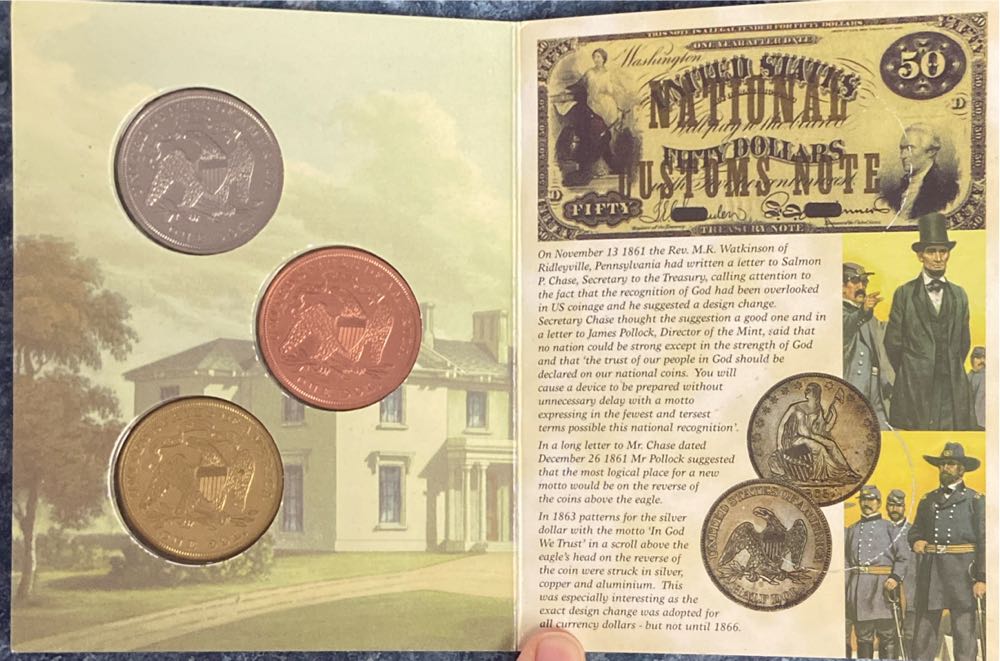 1863 Transitional Dollar Book   coin collectible - Main Image 3