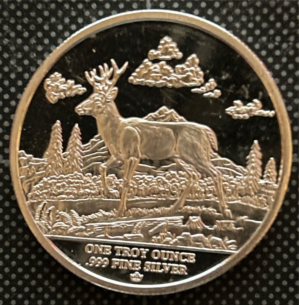 Pacific Northwest Blacktail Deer  coin collectible - Main Image 2
