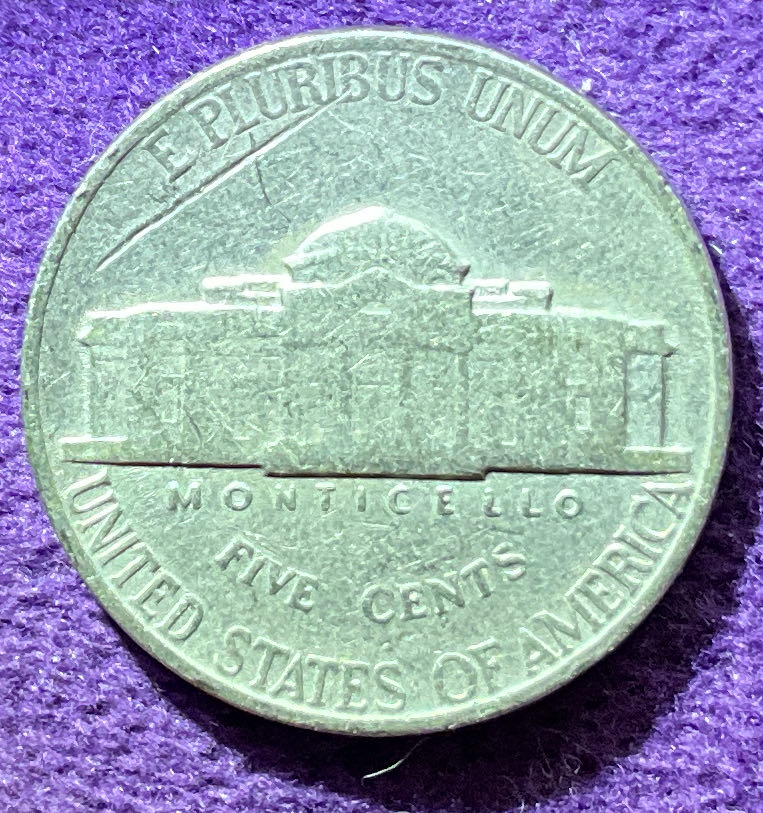 Nickel Jefferson 1940 5  coin collectible - Main Image 4