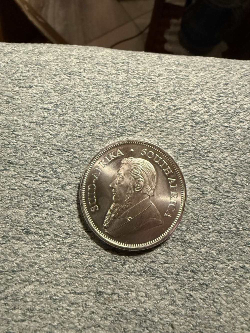 South Africa Krugerrand Silver 1oz 2021  coin collectible - Main Image 2