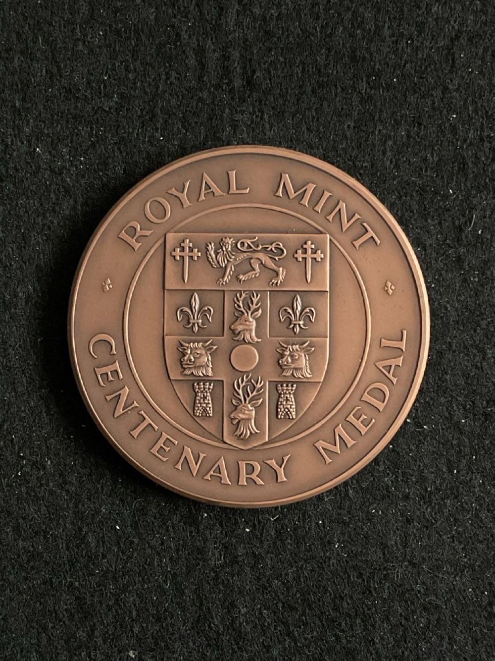 William Morris Centenary Medal  coin collectible - Main Image 2