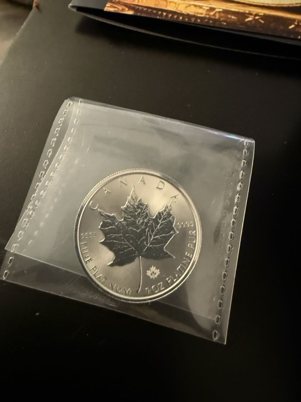 Canada Platinum Maple Leaf 2022  coin collectible - Main Image 2