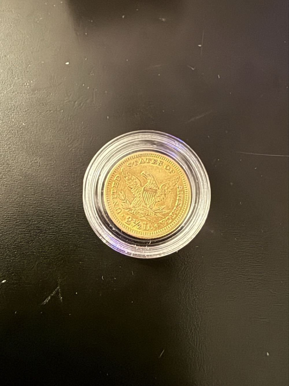 Liberty Quarter Eagle 2.5 Dollar Gold 1904   coin collectible - Main Image 2