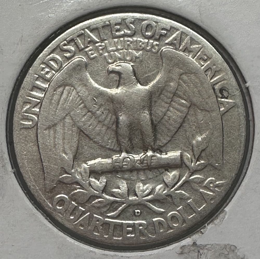 Washington Quarter 1951.D  coin collectible - Main Image 2