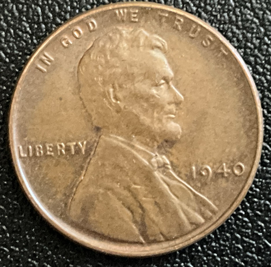 Penny 1940 Lincoln  9  coin collectible - Main Image 3