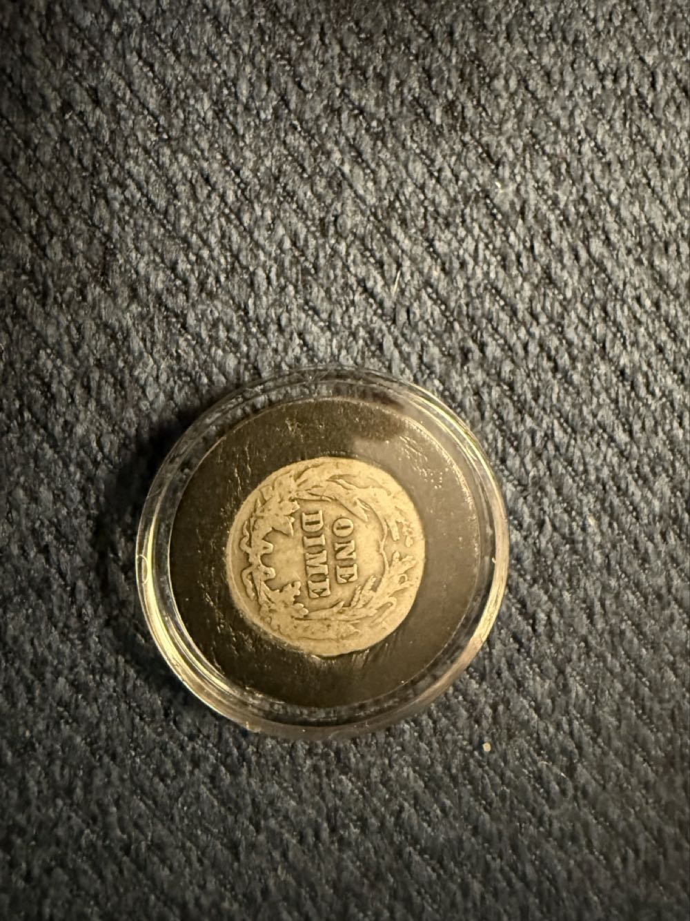 US Silver Dime 1912  coin collectible - Main Image 2