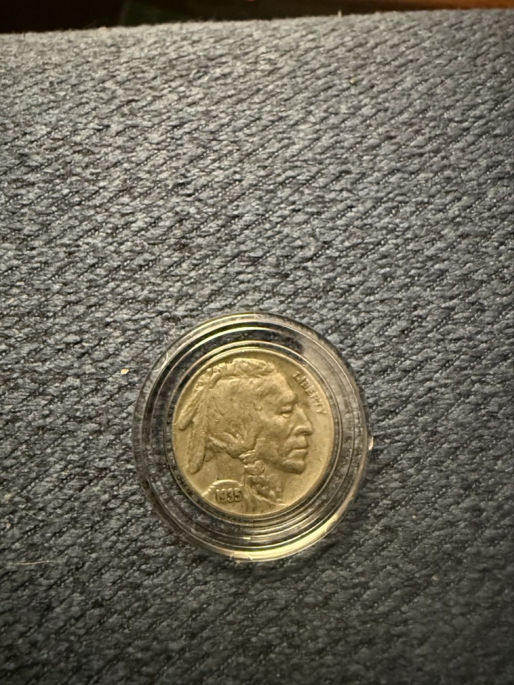 US Silver Buffalo Nickel 1935  coin collectible - Main Image 2