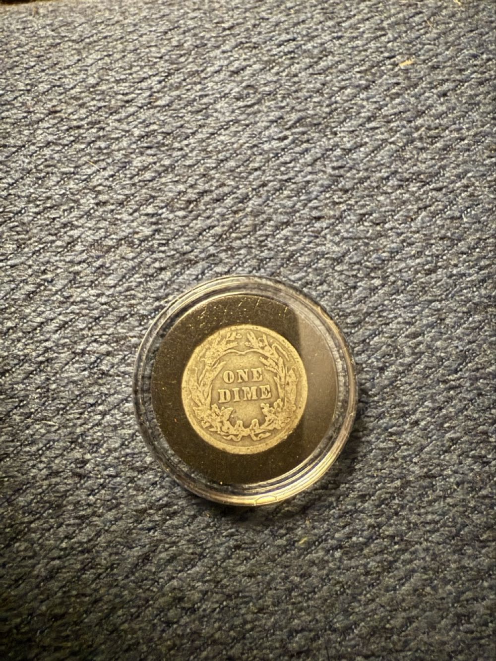 US Silver Dime 1914  coin collectible - Main Image 2