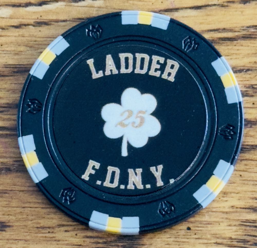 FDNY Ladder 25  coin collectible - Main Image 2