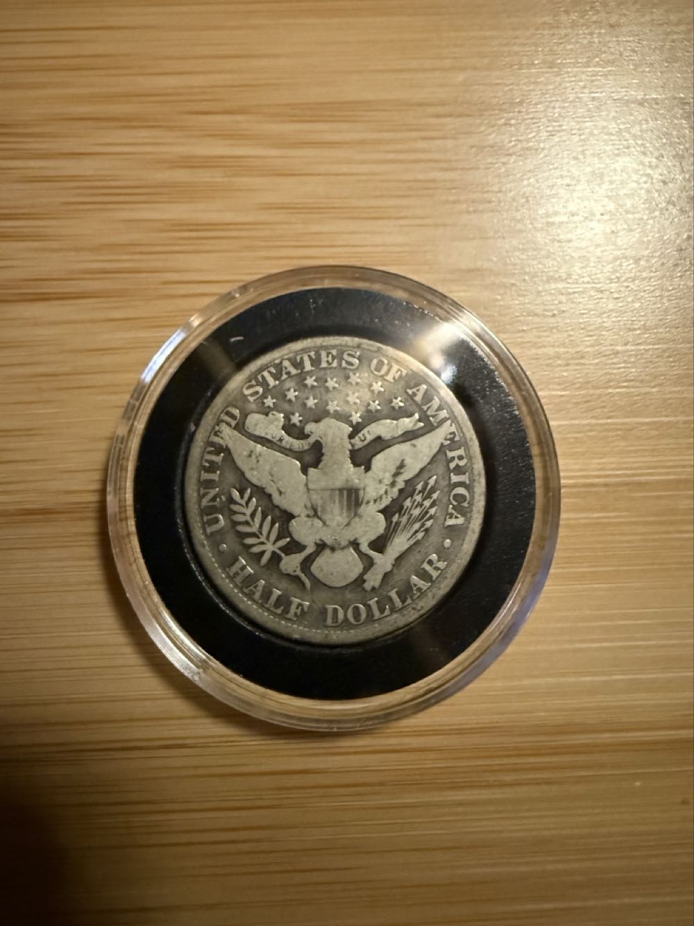 US Liberty Silver Half Dollar 1907  coin collectible - Main Image 2