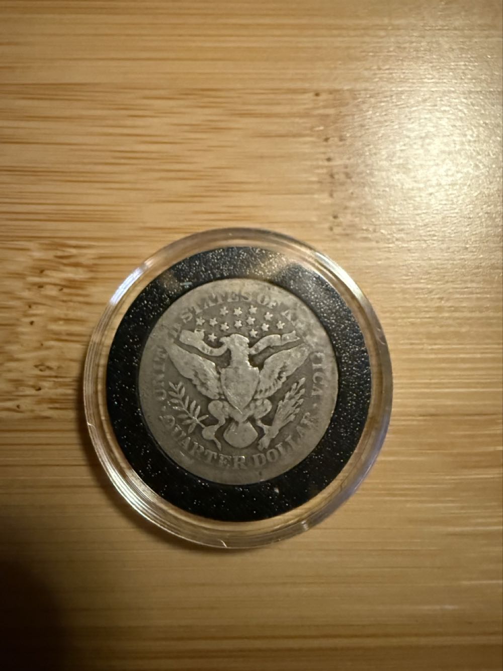 US Liberty Silver Quarter Dollar 1904  coin collectible - Main Image 2