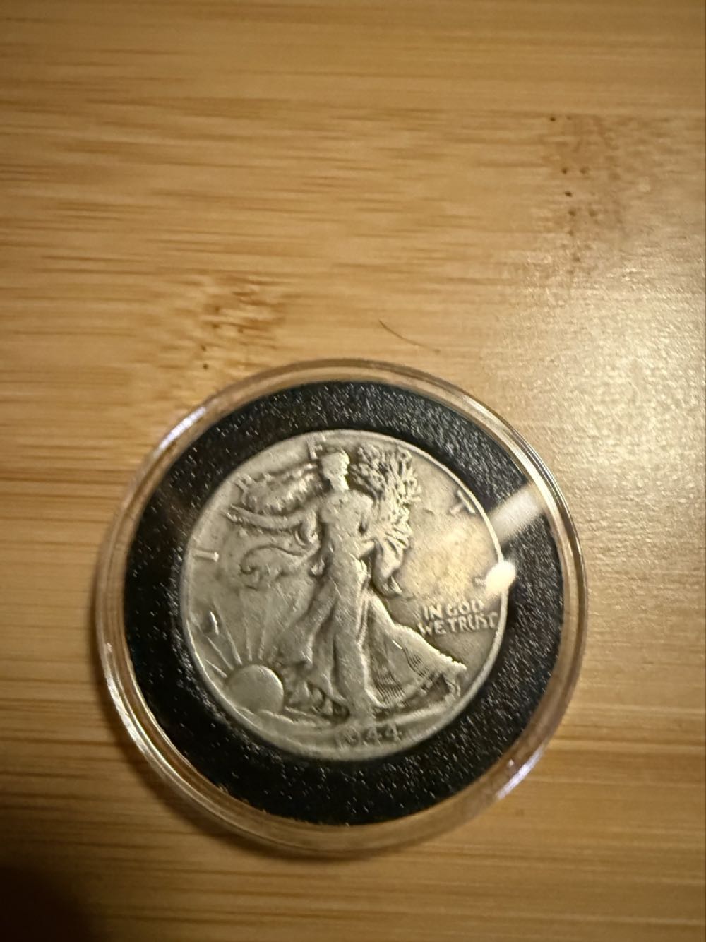 US Liberty Silver Half Dollar 1944  coin collectible - Main Image 2