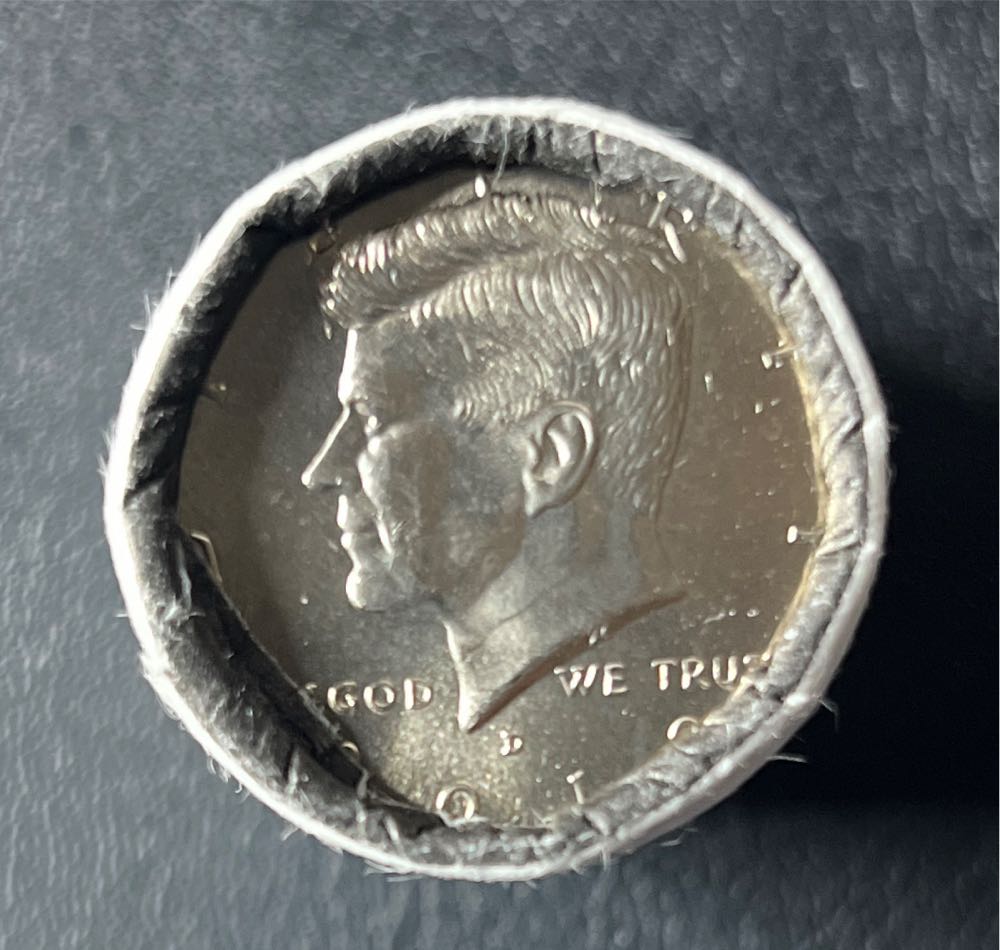 2013 D Kennedy Half Dollar Roll  coin collectible - Main Image 2