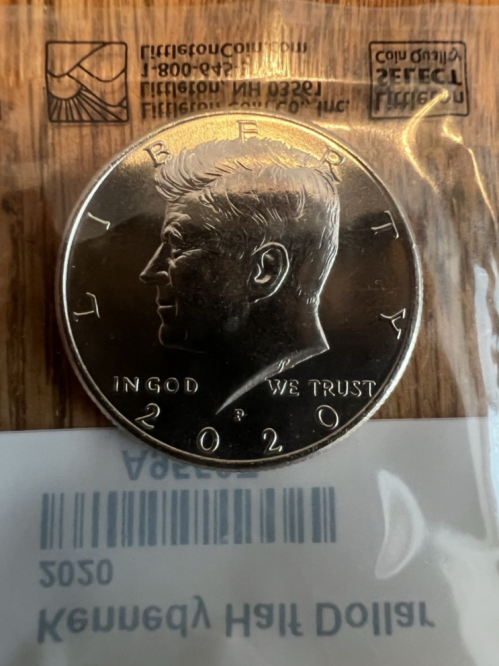 Kennedy Half Dollar 2020 P  coin collectible - Main Image 2