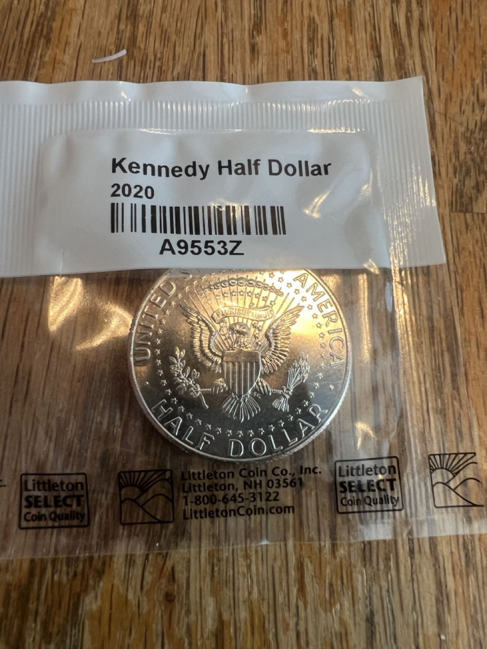 Kennedy Half Dollar 2020 P  coin collectible - Main Image 3