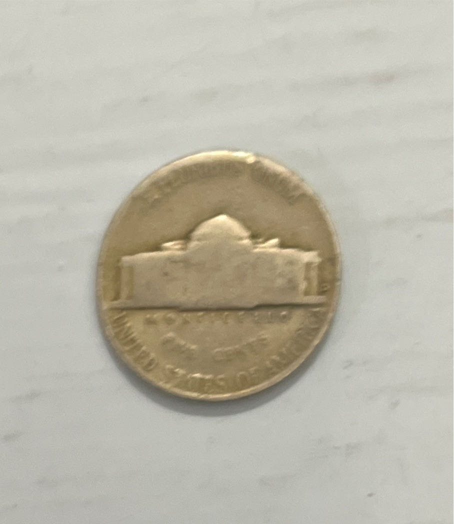 1947 D Jefferson Nickel  coin collectible - Main Image 2