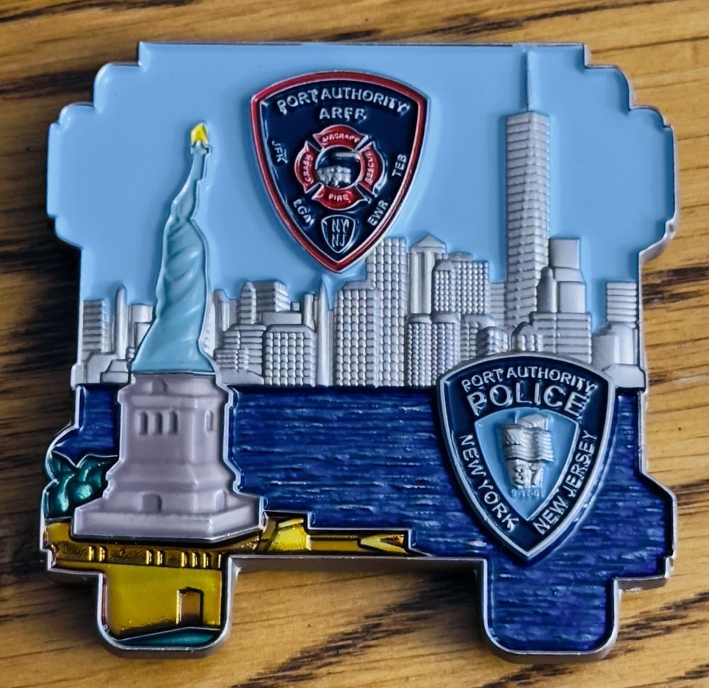 PAPD Newark Liberty  coin collectible - Main Image 2