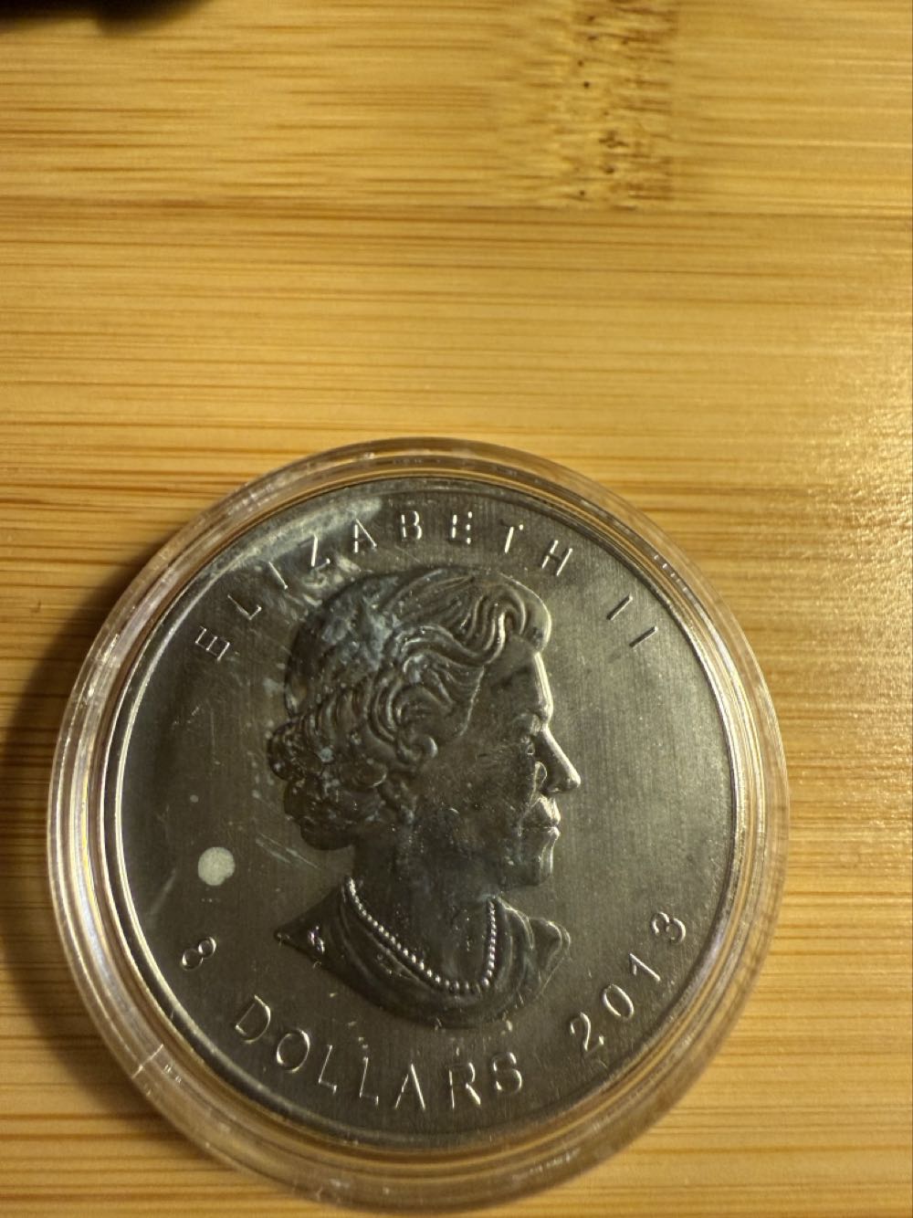 Canada Silver Polar Bear 8 Dollar 2013  coin collectible - Main Image 2