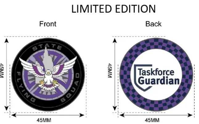 177 2025 SFS TFG (purple)  coin collectible - Main Image 3