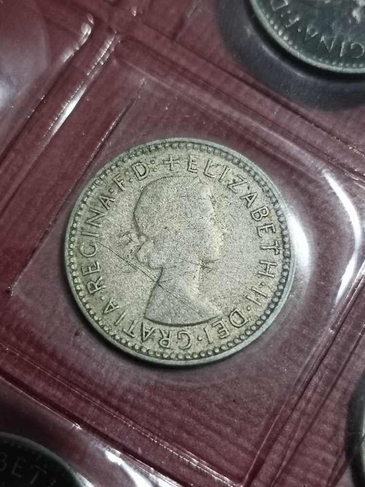 Australia Sixpence  coin collectible - Main Image 2