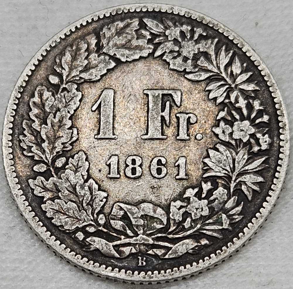 Switzerland 1 Franc  coin collectible - Main Image 2