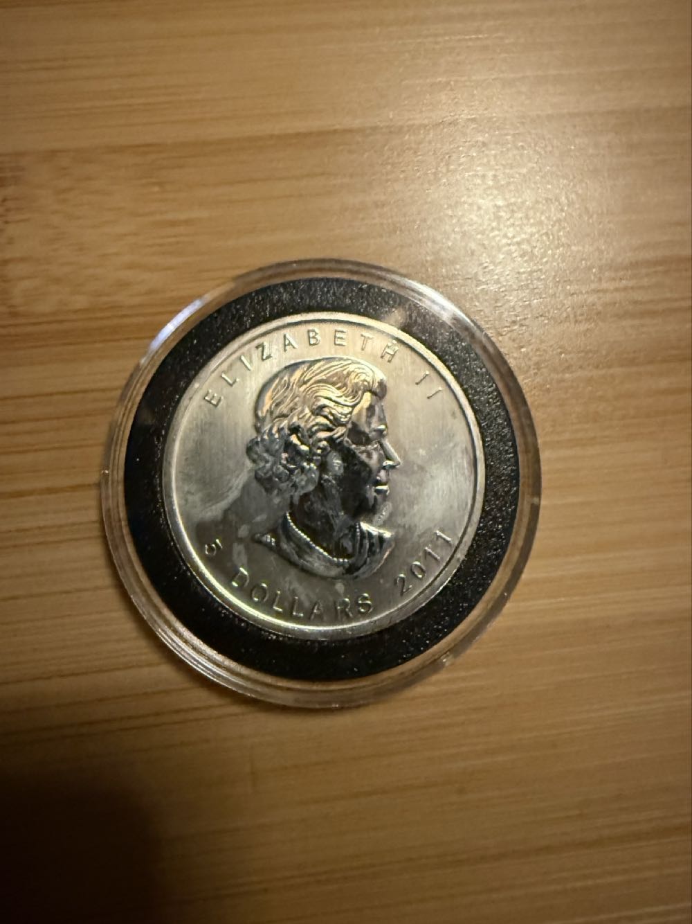 Canada Silver Maple Leaf 2011  coin collectible - Main Image 2