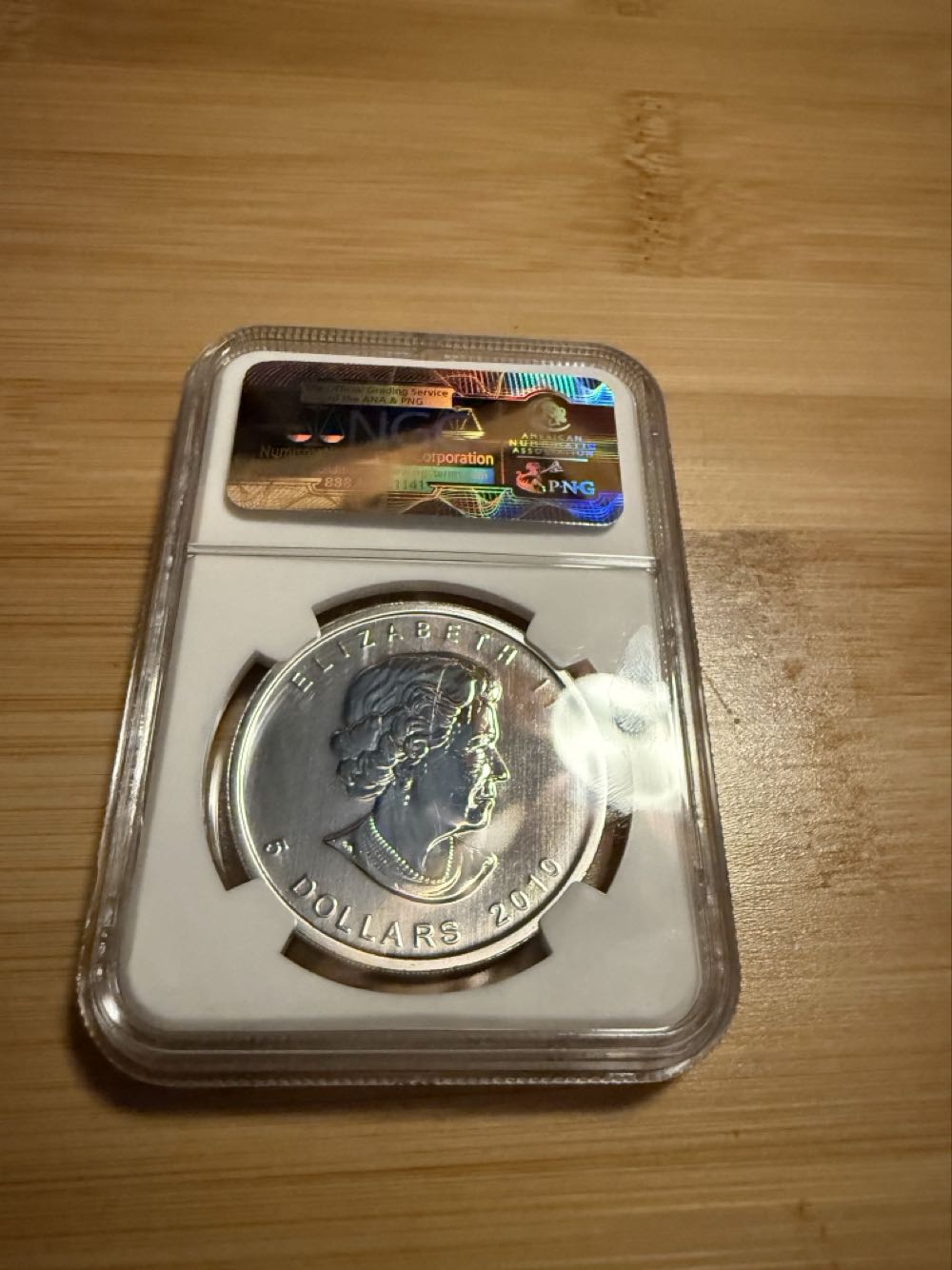 Canada Silver Maple Leaf 2010  coin collectible - Main Image 2