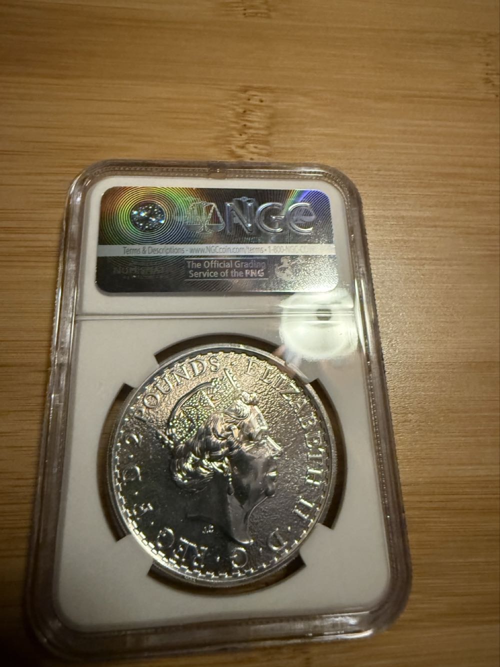 Britania Silver 2017   coin collectible - Main Image 2